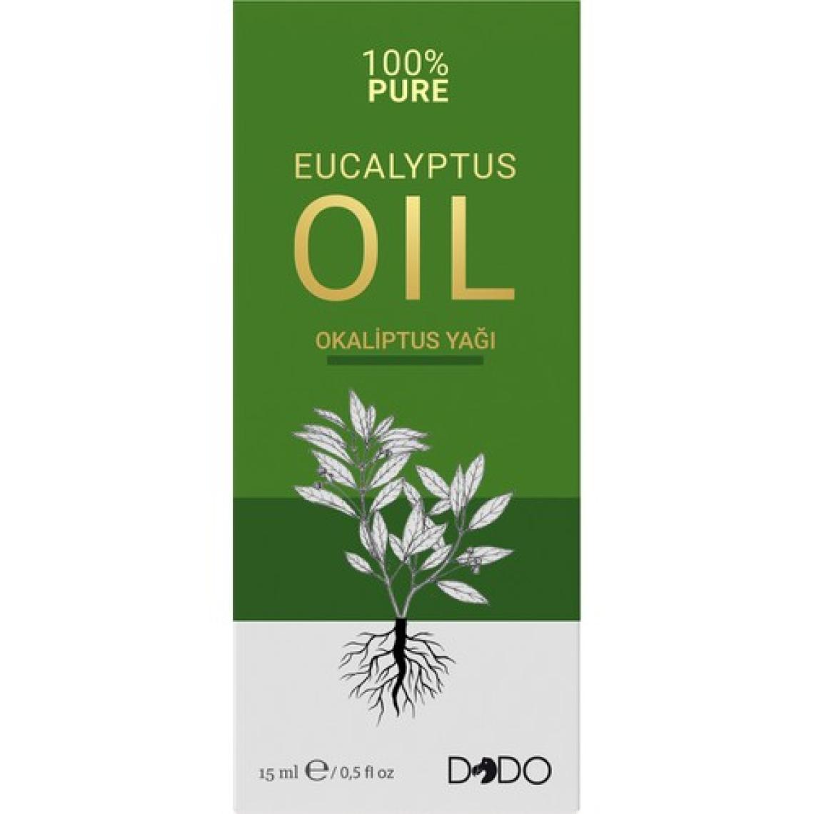 Dodo %100 Saf Okaliptus Yağı 15 ml (3 Başlıklı Özel Kutu)