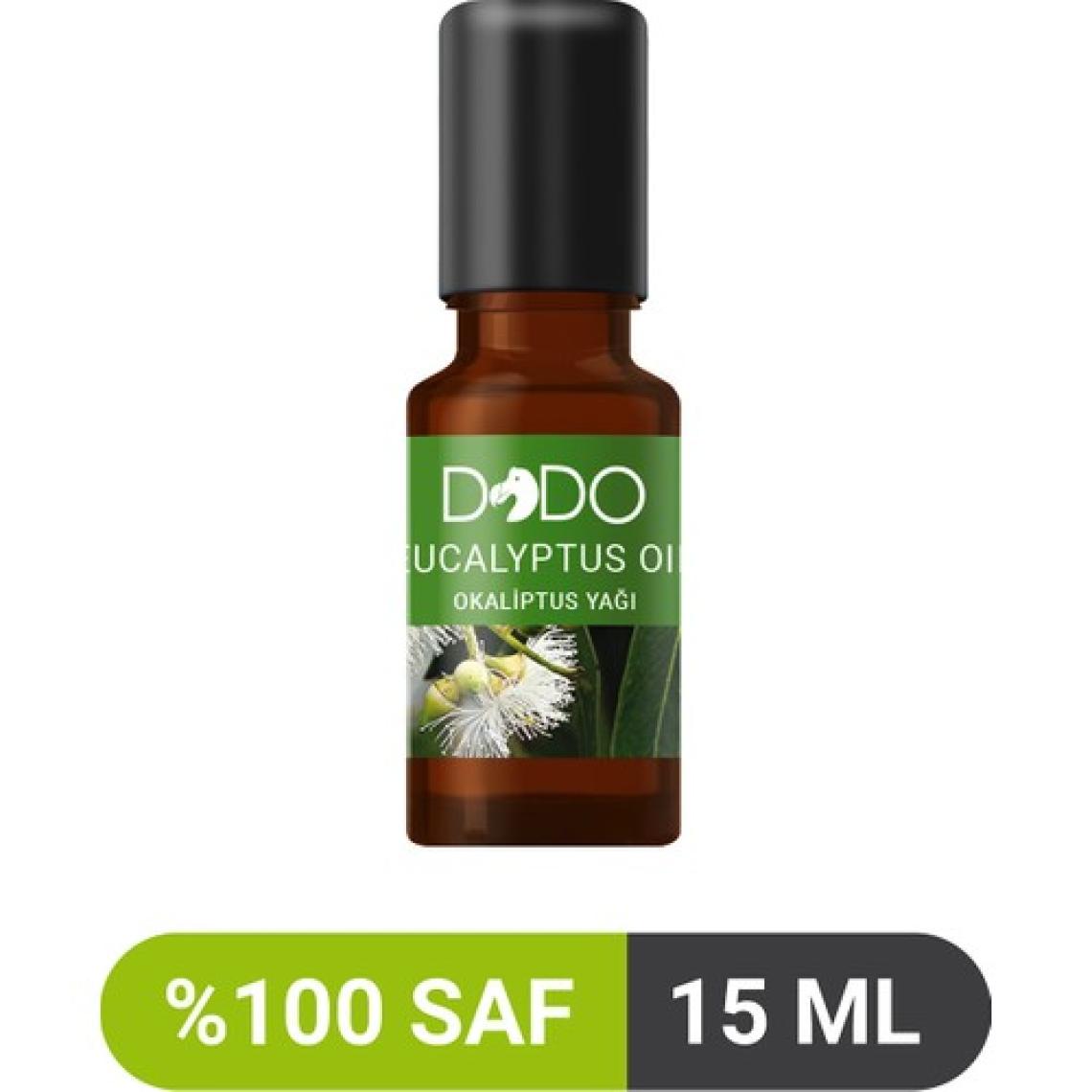 Dodo %100 Saf Okaliptus Yağı 15 ml (3 Başlıklı Özel Kutu)
