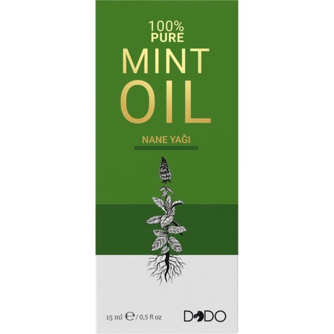 Dodo %100 Saf Nane Yağı 15 ml (3 Başlıklı Özel Kutu)