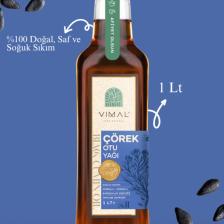 Vımal %100 Saf ve Doğal Çörek Otu Yağı 1 Lt (Soğuk Sıkım) Yerli Tohum