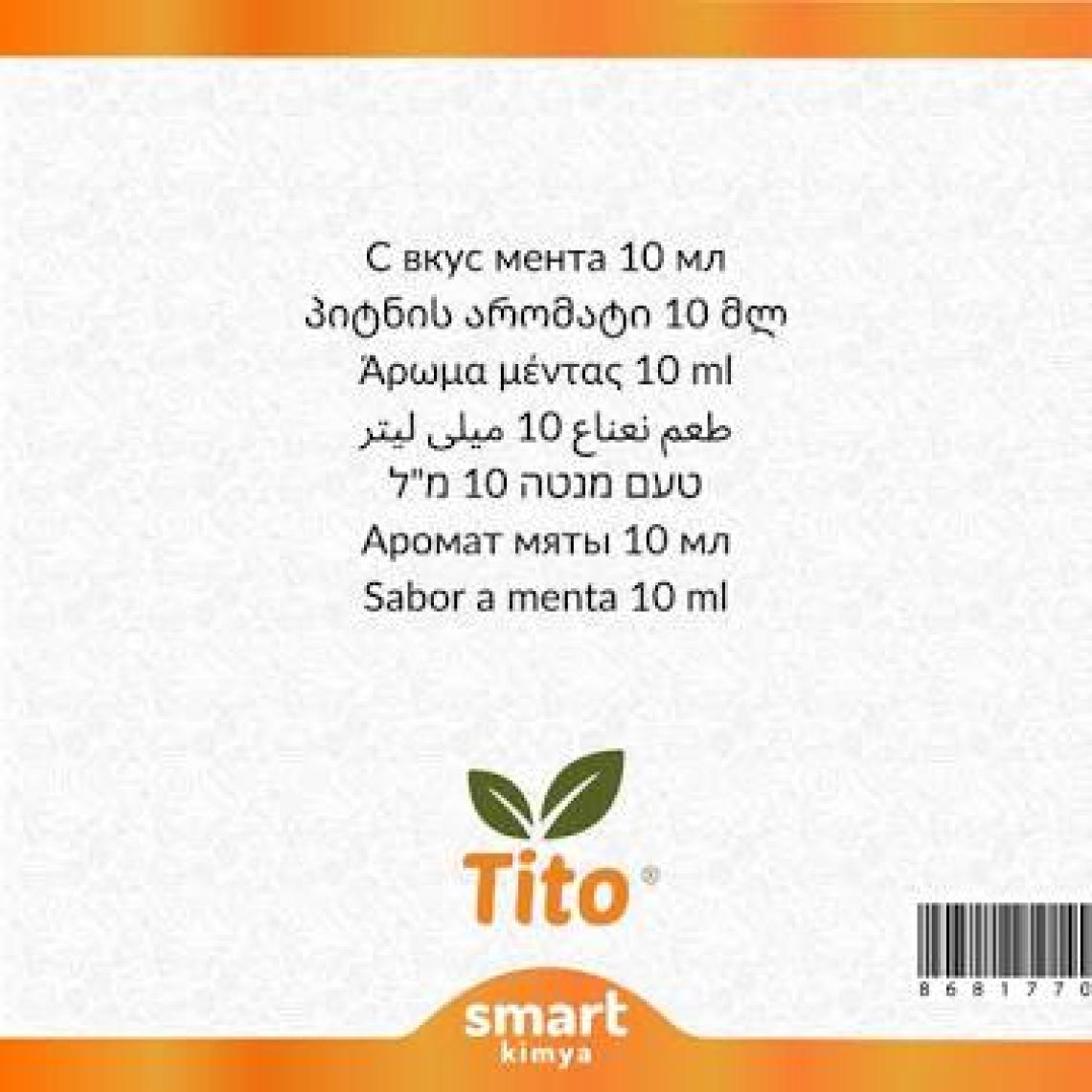 Tito Konsantre Nane Aroması Suda Çözünür 10 ml