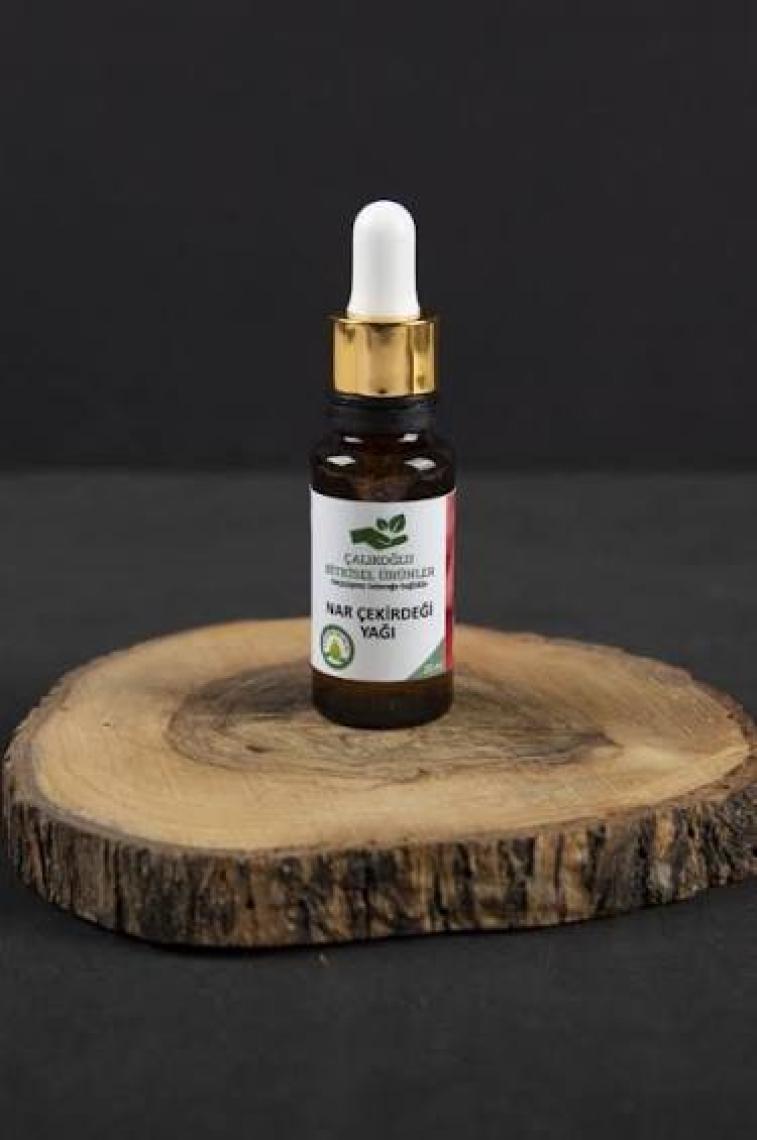 Çalıkoğlu Bitkisel Ürünler Nar Çekirdeği Yağı 20 ml (Siyah Damlalıklı)