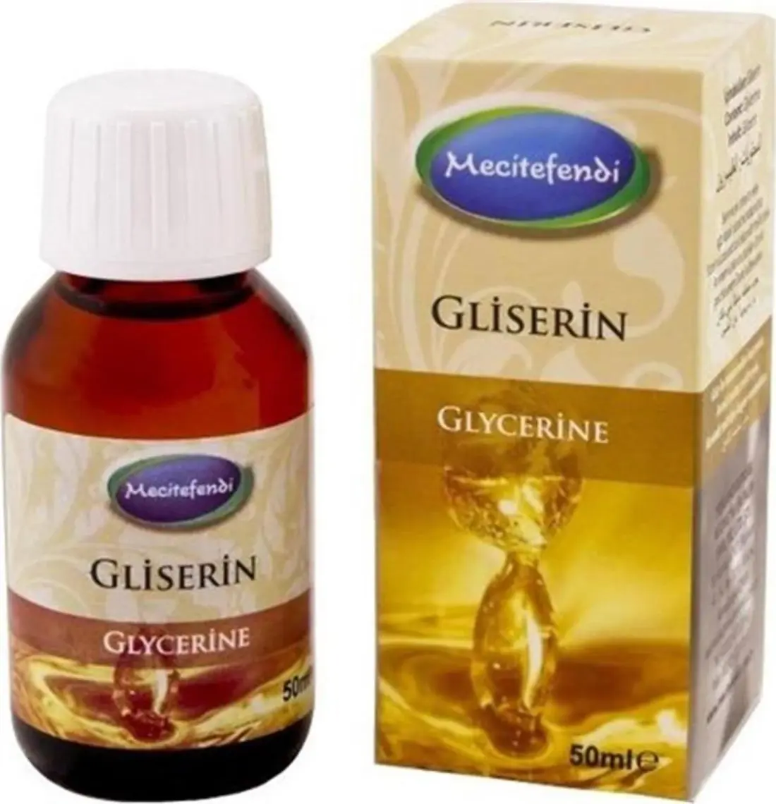 Mecitefendi Katkısız Gliserin Yağı 50 ml (%100 Saf)