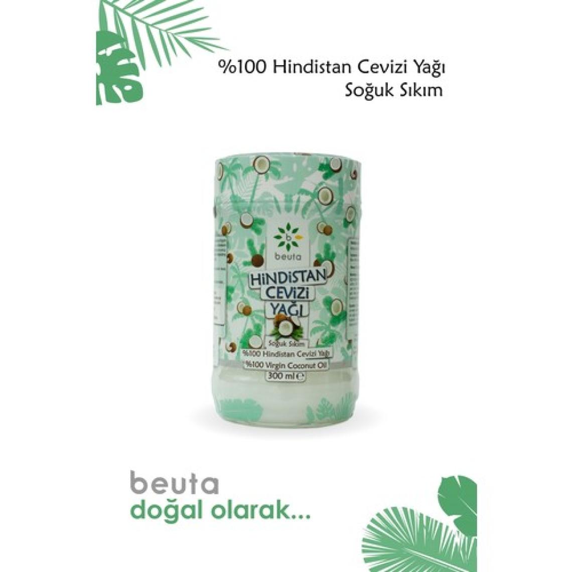 Beuta Hindistan Cevizi Yağı Soğuk Sıkım 300 ml