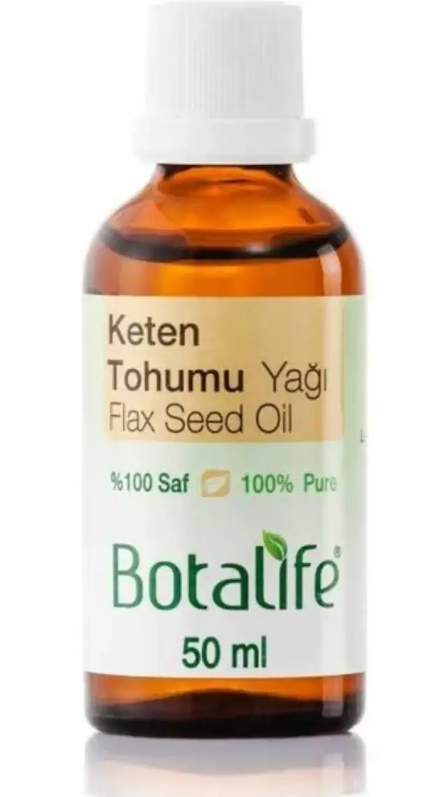 Botalife %100 Saf Doğal Keten Tohumu Yağı (linum usitatissimum) 50 ml