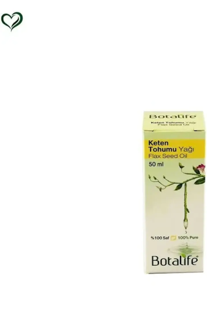Botalife %100 Saf Doğal Keten Tohumu Yağı (linum usitatissimum) 50 ml