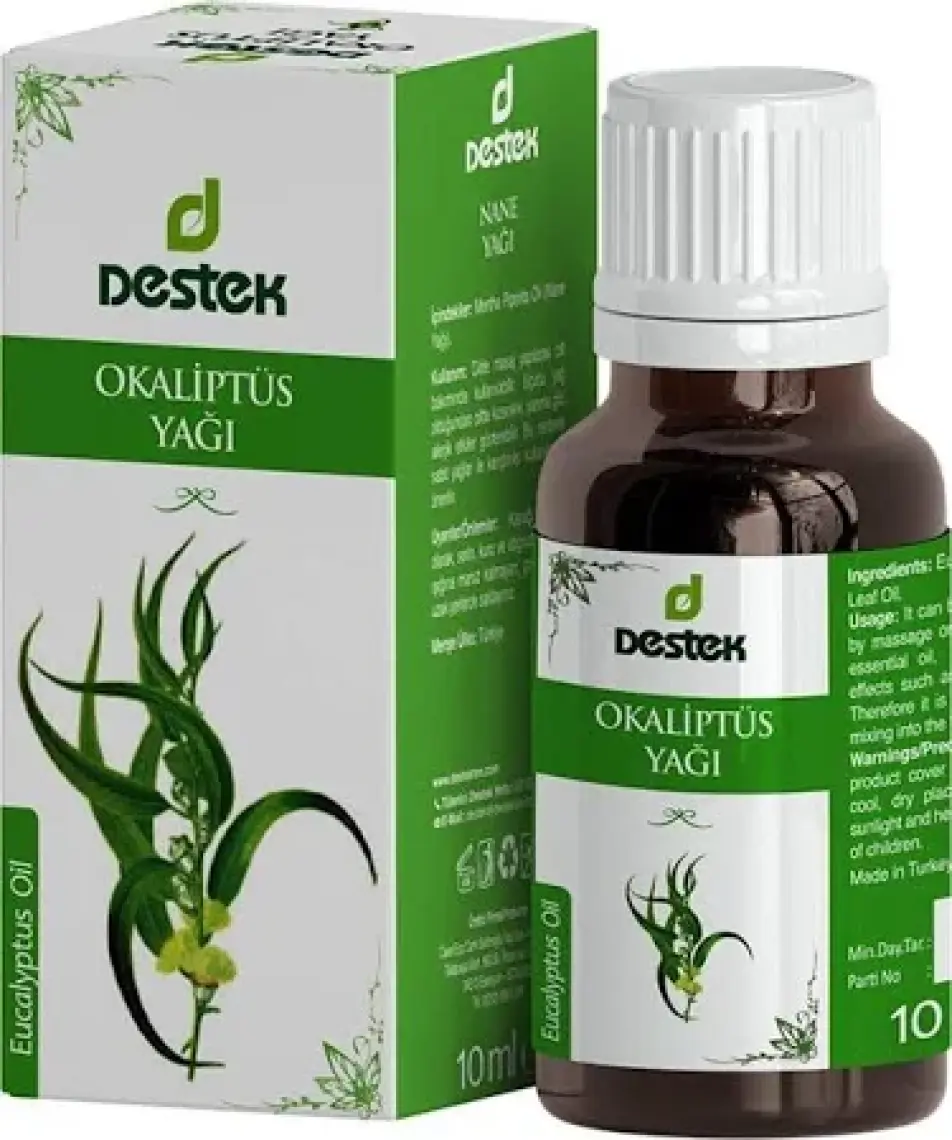 Destek Okaliptus Yağı Uçucu 10 ml