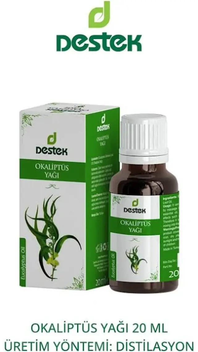 Destek Okaliptus Yağı Uçucu 10 ml