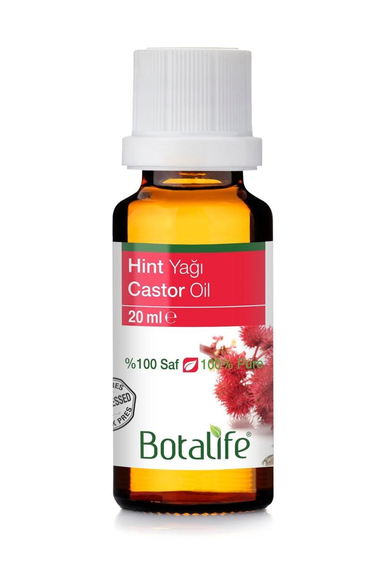 Botalife %100 Saf Doğal Hint Yağı(ricinus communis seed oil) 20 ml