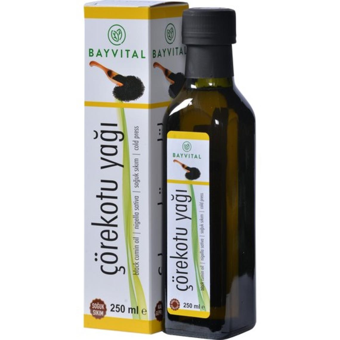 Bayvital Çörek Otu Yağı Soğuk Sıkım 250 ml Çörekotu Yağı