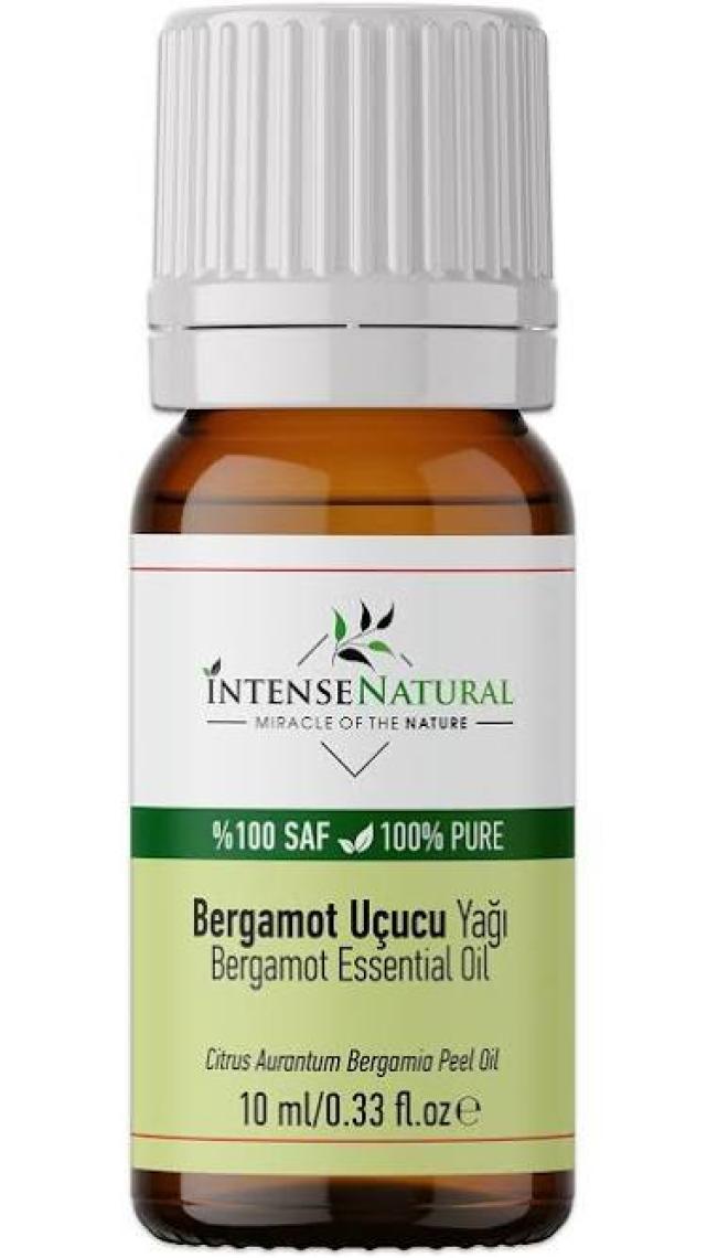 Intense Natural Bergamot Uçucu Yağı 10 ml %100 Bergamut Saf ve Doğal Bergamot Essential Oil