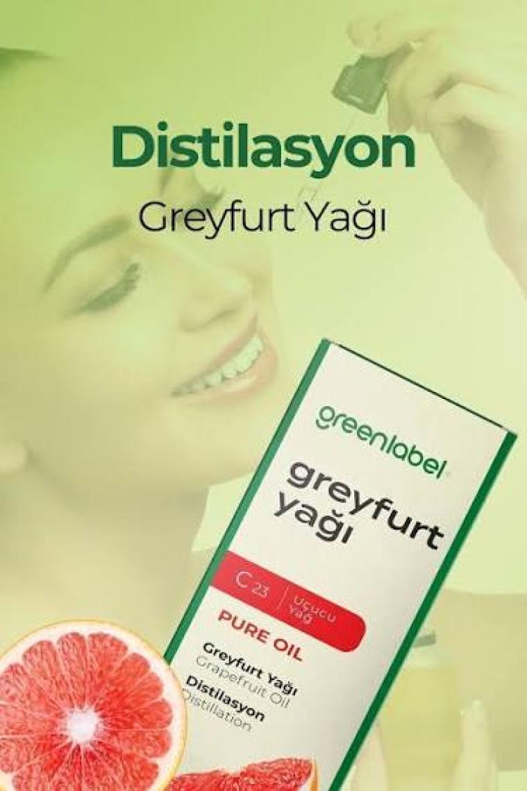 Green Label Greyfurt Yağı %100 Doğal Ve Saf 20ml