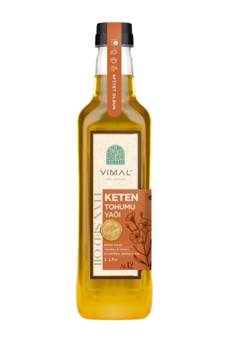 Vimal Keten Tohumu Yağı 1 Lt