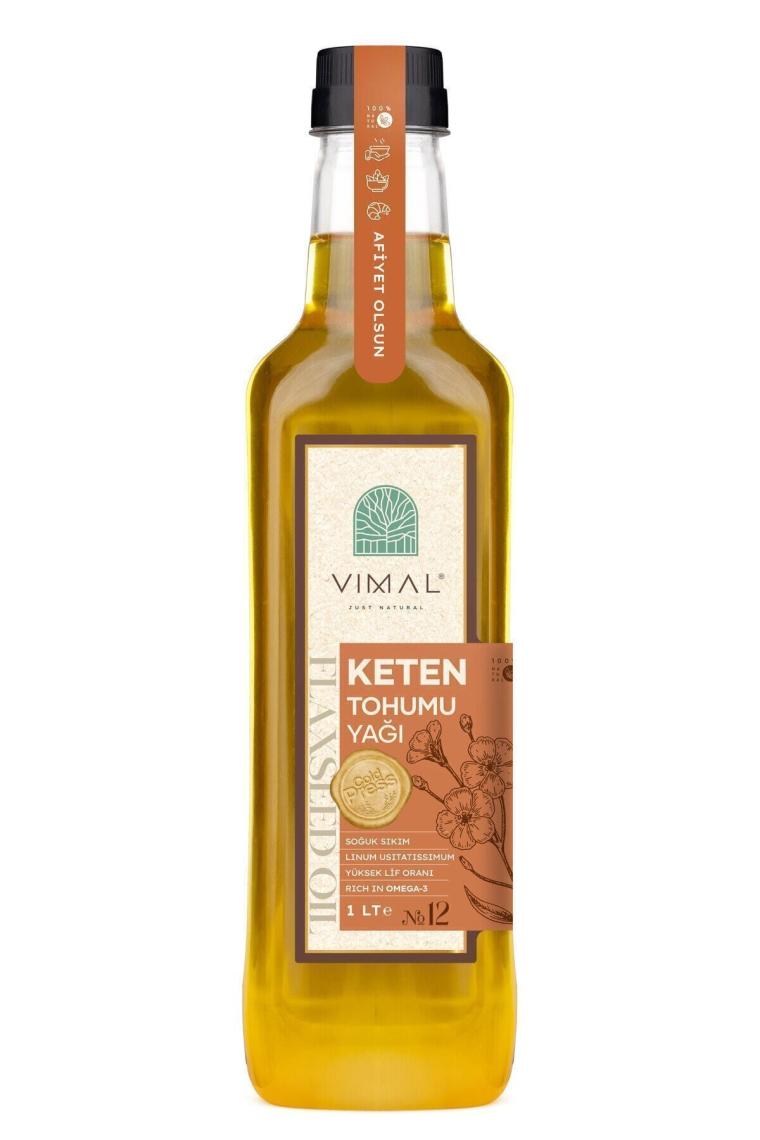 Vimal Keten Tohumu Yağı 1 Lt