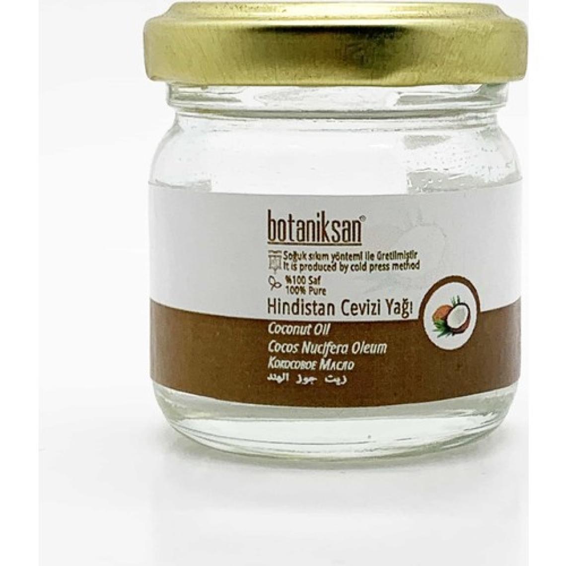 Botaniksan Hindistan Cevizi Yağı 43gr Soğuk Sıkım, Saf, Doğal, Katkısız