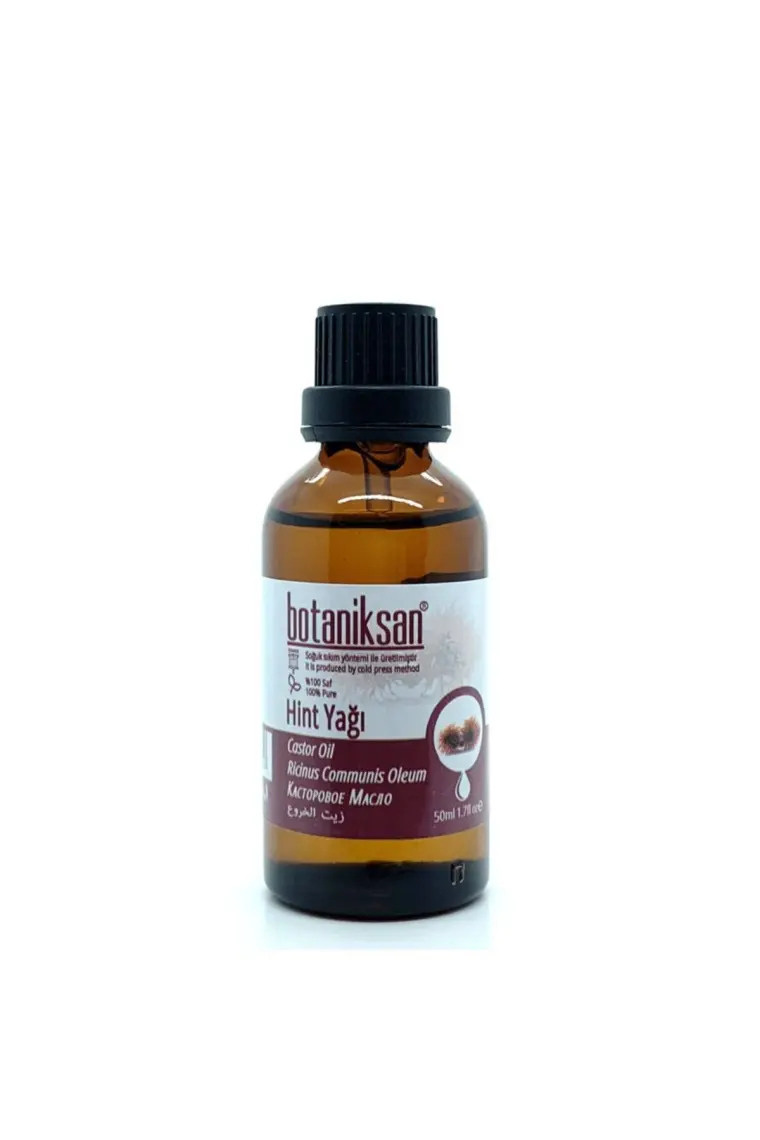 Botaniksan Hint Yağı 50 ml Soğuk Sıkım Saf  Katkısız