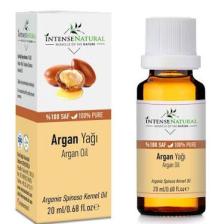 Intense Natural Argan Yağı Soğuk Sıkım 20 ml %100 Saf ve Doğal Argania Spinosa Oil