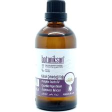Botaniksan Kabak Çekirdeği Yağı 100 ml Soğuk Sıkım Saf  Katkısız