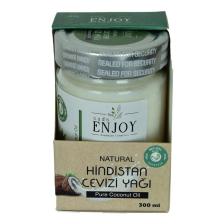 sudsenjoyoil Hindistan Cevizi Yağı Saf  Soğuk Sıkım 300 ml