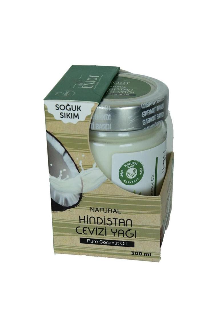 sudsenjoyoil Hindistan Cevizi Yağı Saf  Soğuk Sıkım 300 ml
