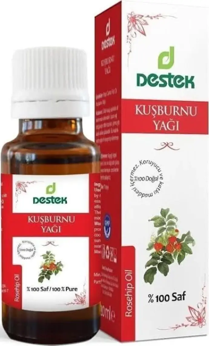 Destek Saf Kuşburnu Yağı 20 Ml