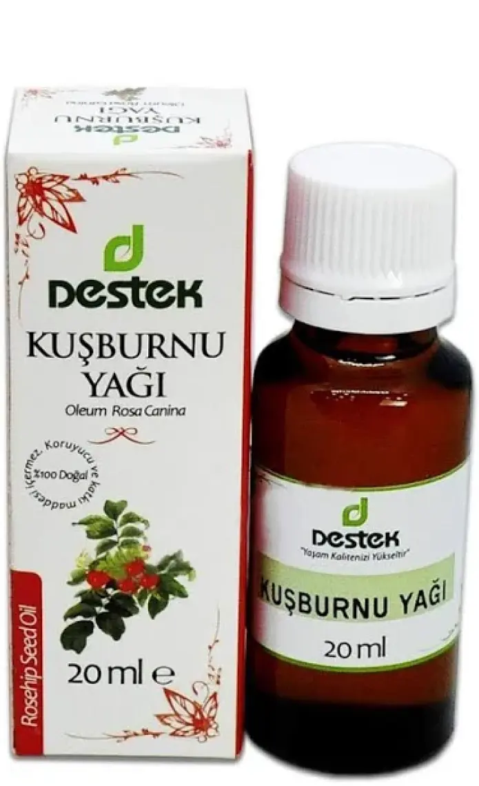 Destek Saf Kuşburnu Yağı 20 Ml
