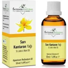 Intense Natural Sarı Kantaron Yağı 50 ml %100 Saf ve Doğal St John's Wort Oil