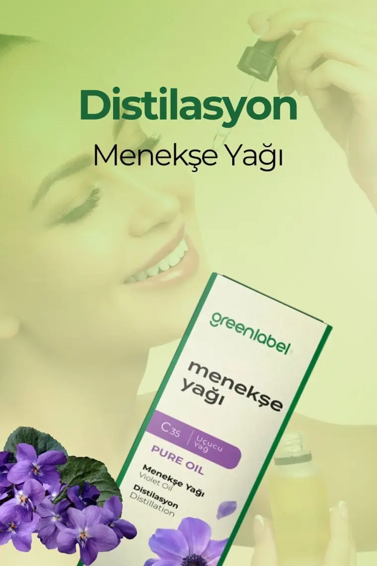 Green Label Menekşe Yağı %100 Saf Doğal Ve Organik 10ml