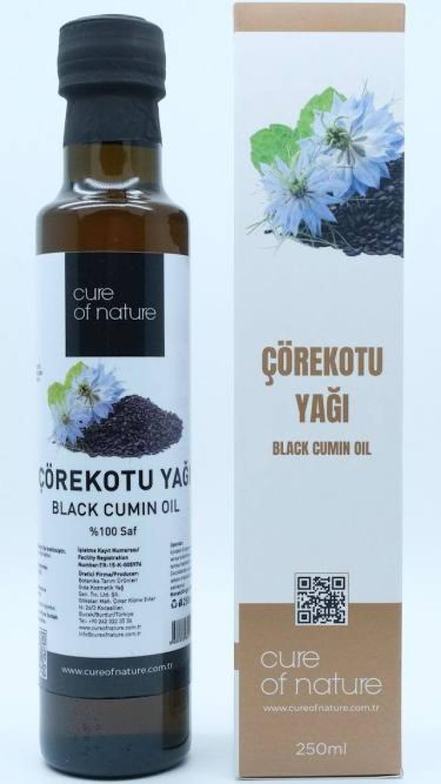 Cure Of Nature Çörekotu Yağı 250 ml