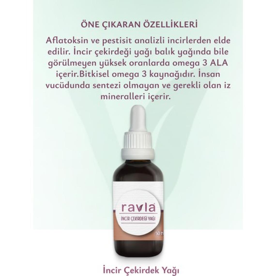 Ravla İncir Çekirdeği Yağı - 50ml