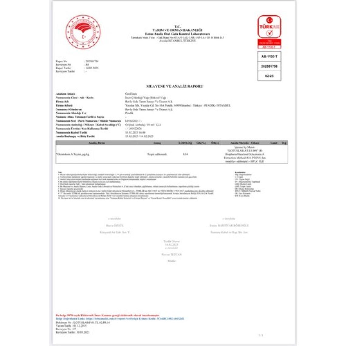 Ravla İncir Çekirdeği Yağı - 50ml