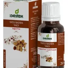 Destek Tatlı Badem Yağı (Soğuk Pres) 20 ml