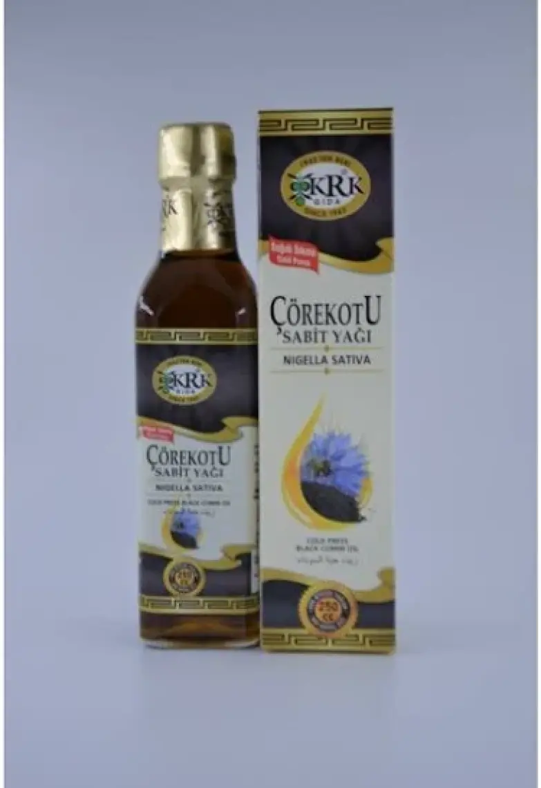 Krk Çörekotu Yağı Soğuk sıkım 250 ccl