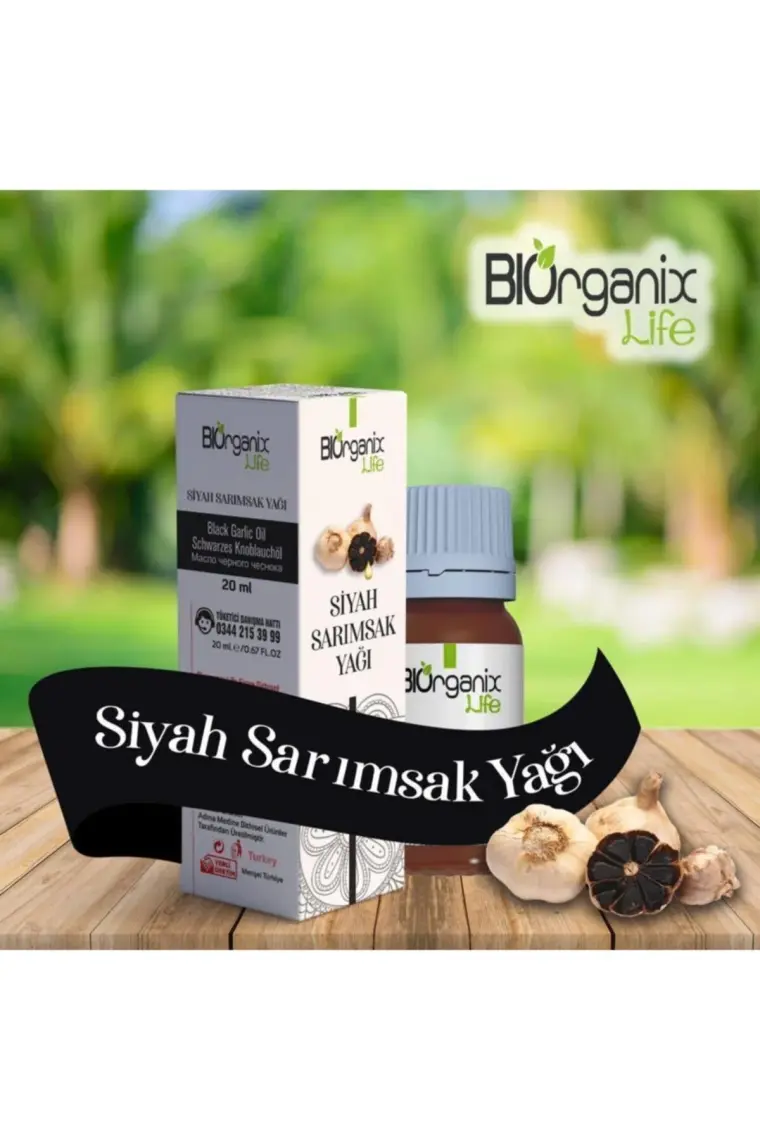 Biorganix Life Sarımsak Yağı 20 ml