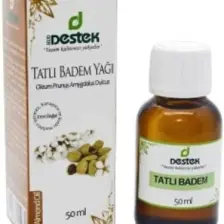 Destek Tatlı Badem Yağı (Soğuk Pres) 50cc