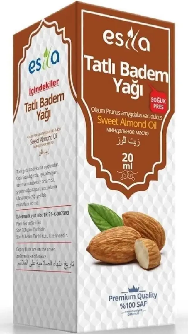 Esila Tatlı Badem Yağı 20ml