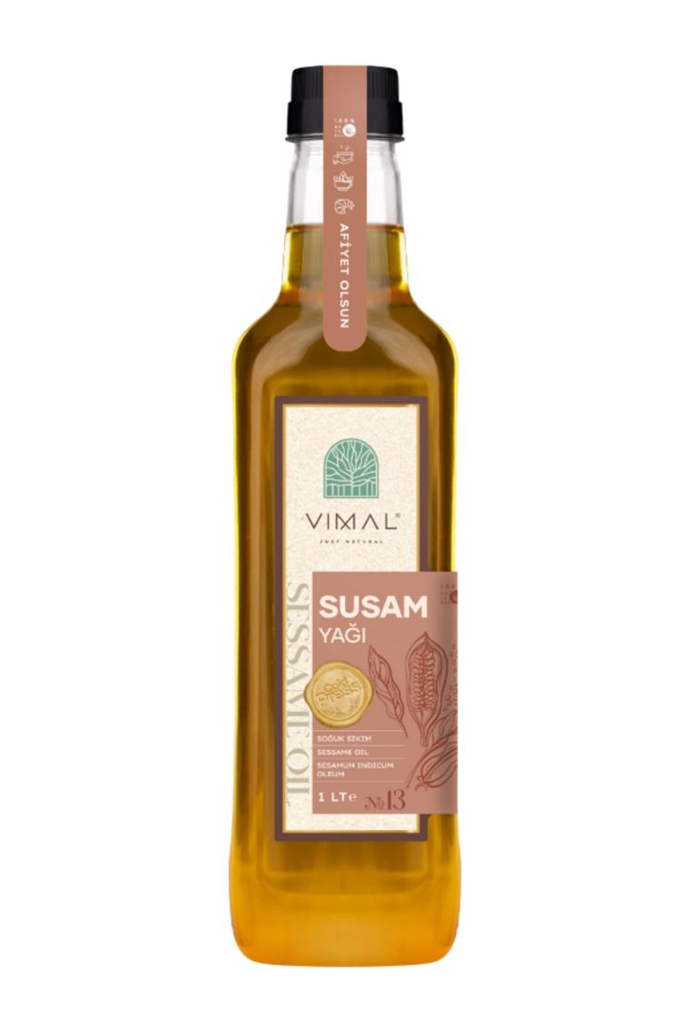 Vimal Soğuk Sıkım Susam Yağı 1 Litre %100 Saf