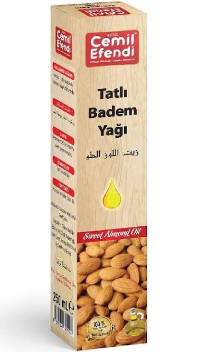 Cemil Efendi  Tatlı Badem Yağı 250 Ml Tatlıbadem Yağı