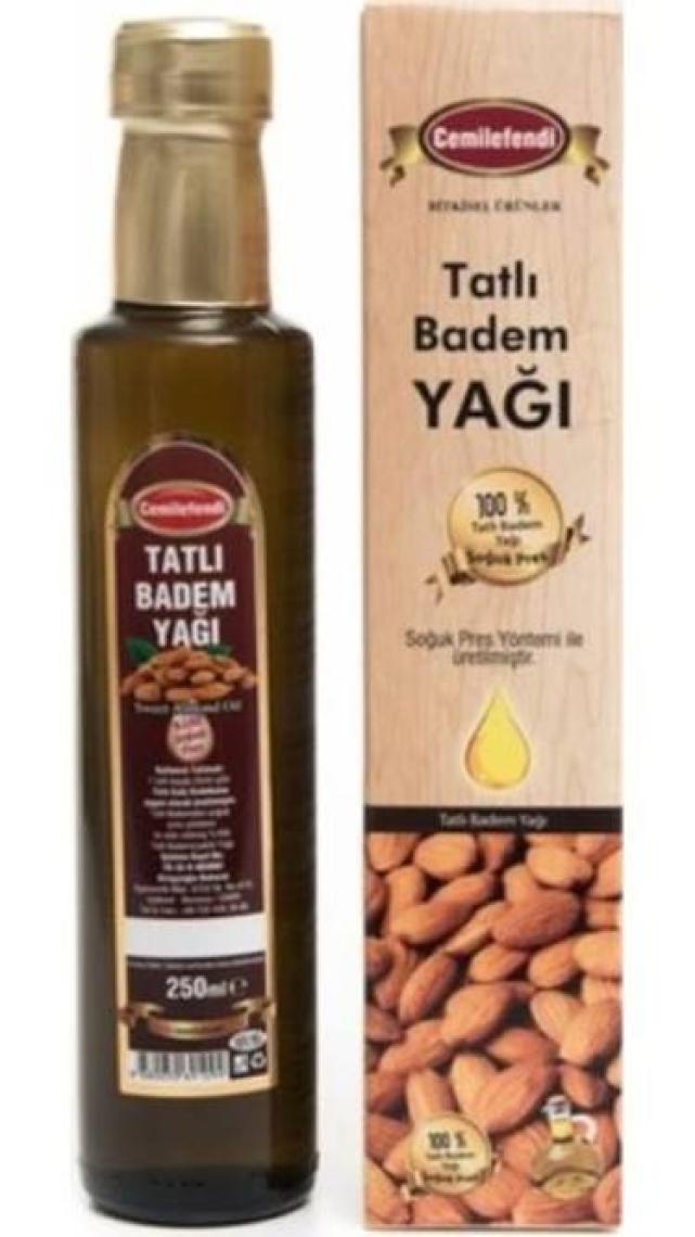 Cemil Efendi  Tatlı Badem Yağı 250 Ml Tatlıbadem Yağı