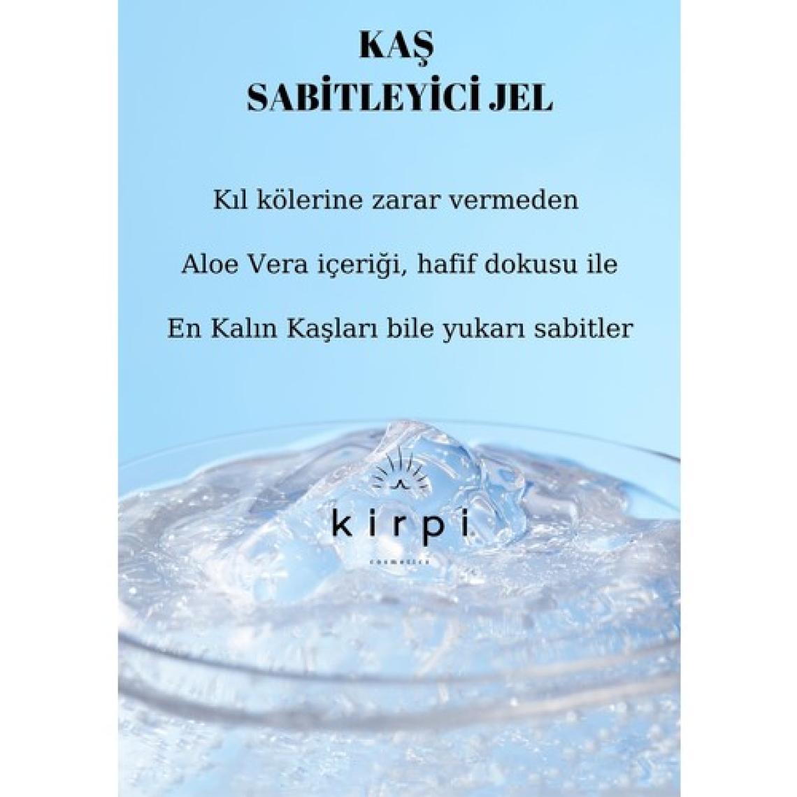 Kirpi Kaş Sabitleyici Jel -Brow Fixing Gel Aloe Vera 8ml