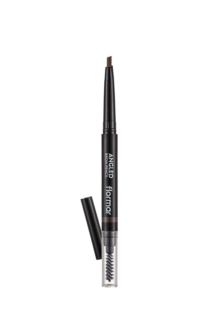 Açılı Kaş Kalemi Ve Kaş Fırçası (bej) - Angled Brow Pencil - 001 Beige - 8690604572038