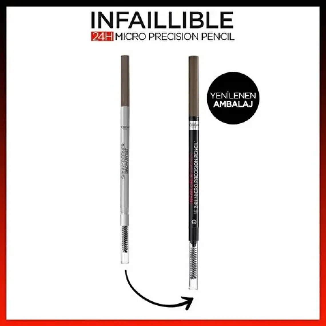 Loreal Paris Brow Artist Skinny Definer 105 Brunette Kaş Kalemi