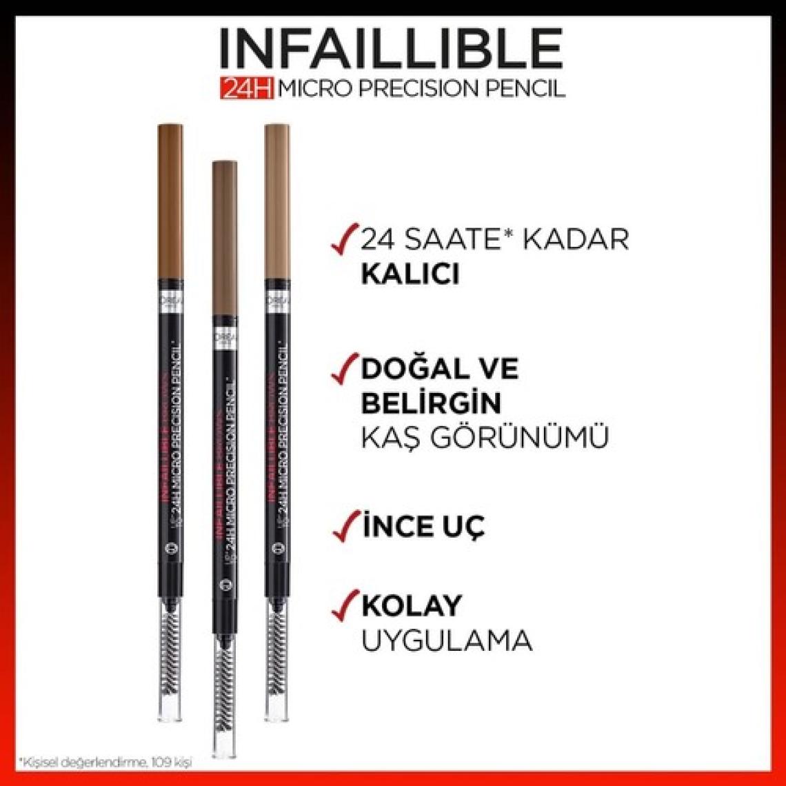 Loreal Paris Brow Artist Skinny Definer 105 Brunette Kaş Kalemi