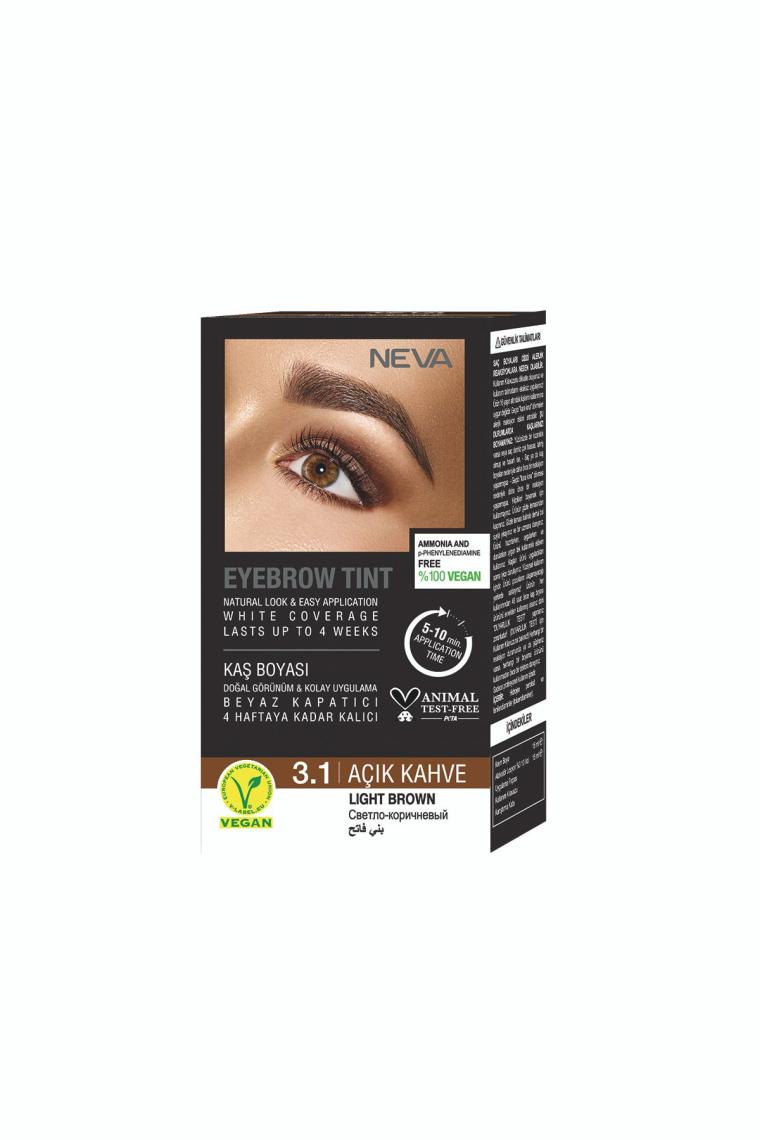 Eyebrow Tınt Kaş Boyası 15ml (vegan) 3.1 Açık Kahve