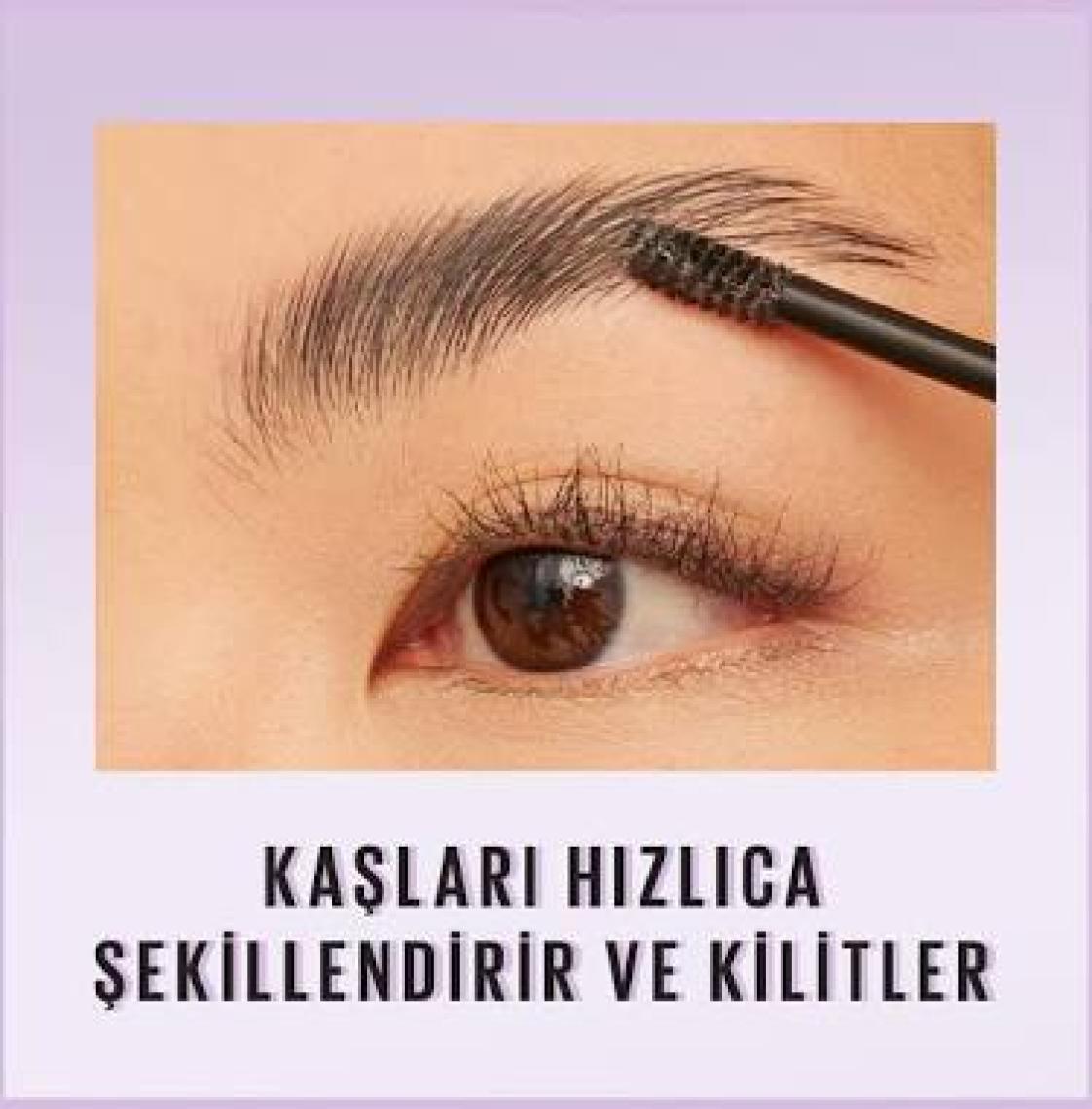 Maybelline New York Super Lock Brow Glue Kaş Sabitleyici Maskara - Şeffaf