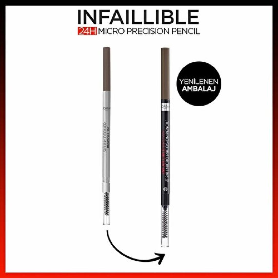 Loreal Paris Brow Artist Skinny Definer 108 Dark Brunette Kaş Kalemi