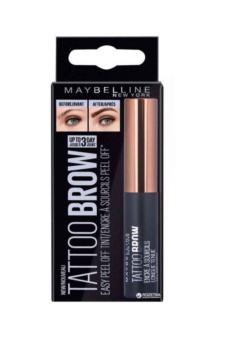 Maybelline Brow Tattoo Gel Tint 03 Dark Brown Kaş Jeli
