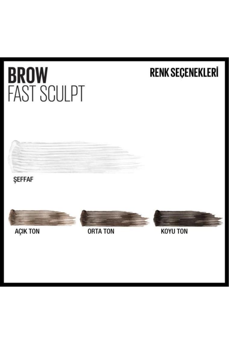 Maybelline Brow Fast Sculpt Gel Kaş Maskarası 04 Medium Brown
