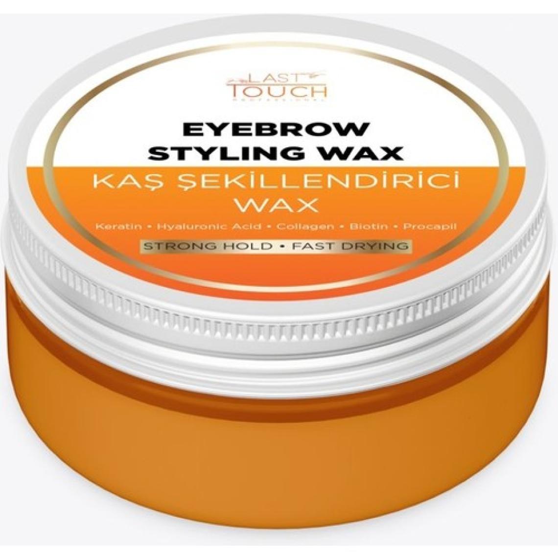 Last Touch Kaş Sabitleyici ve Şekillendirici Wax 50 ml ( Kolajen, Keratin ve Biotin )