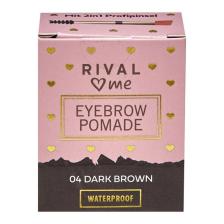 Rival Loves Me Kaş Pomadı Suya Dayanıklı No:04 Koyu Kahve